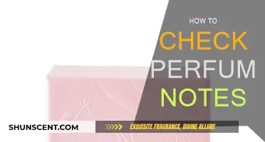 Perfume Notes: A Quick Guide to Checking Fragrances