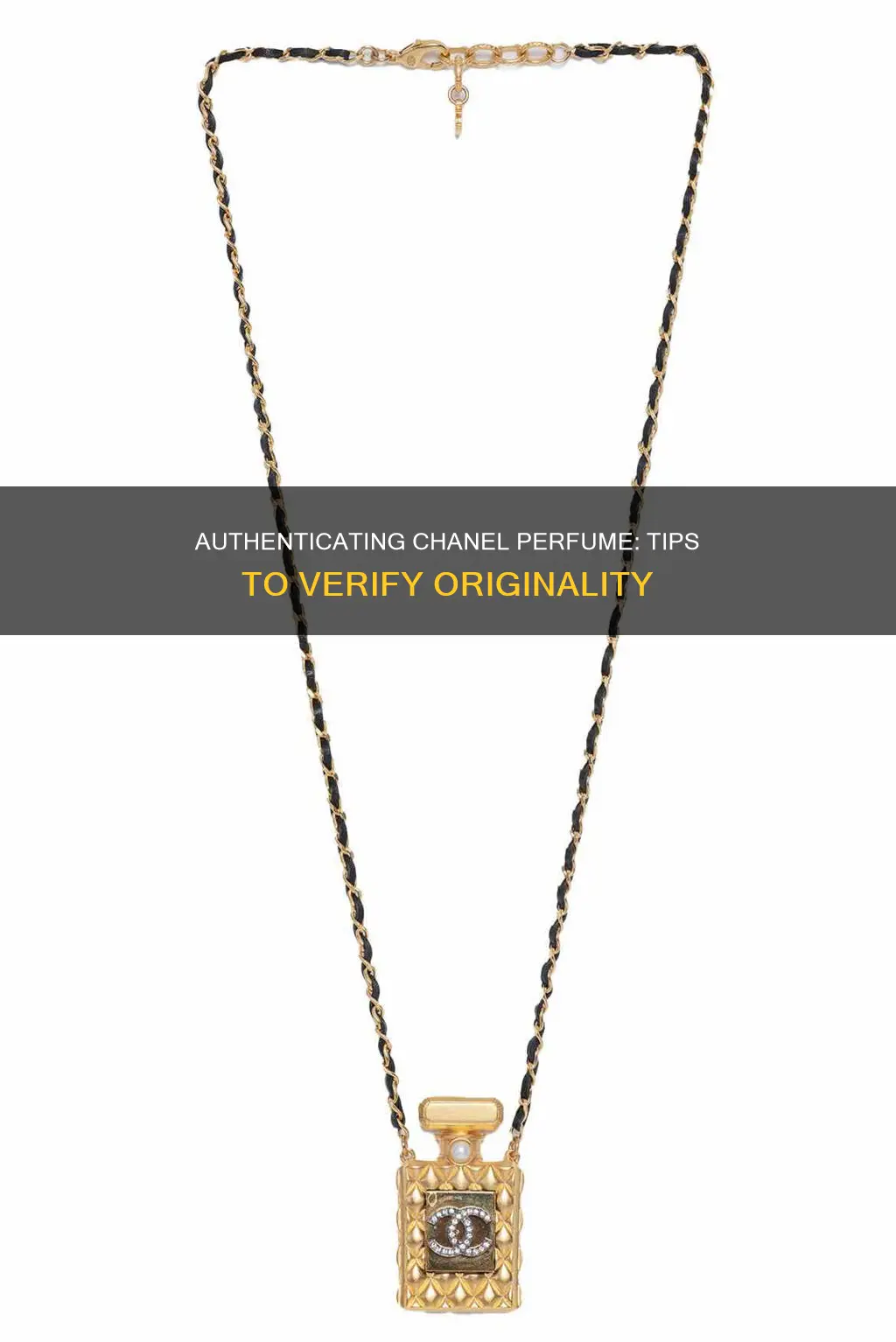 how to check real chanel perfume