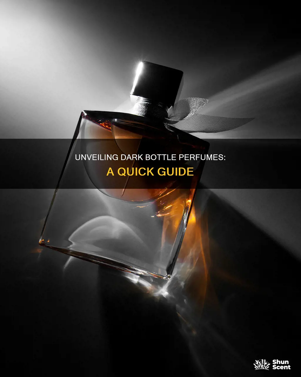 how to check the content of dark bottle perfume