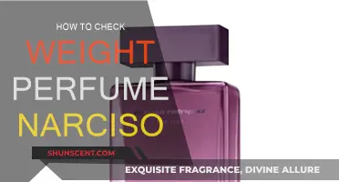 Checking Your Narciso Perfume Weight: A Quick Guide