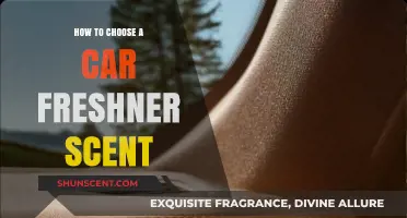 Selecting the Perfect Car Freshener Scent: A Comprehensive Guide
