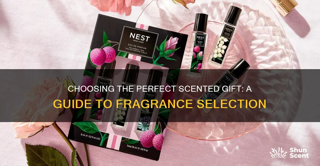 how to choose a fragrance as a gift