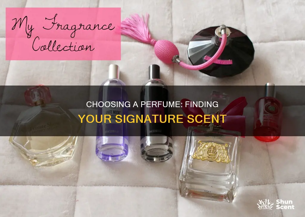how to choose a perfume fragrance