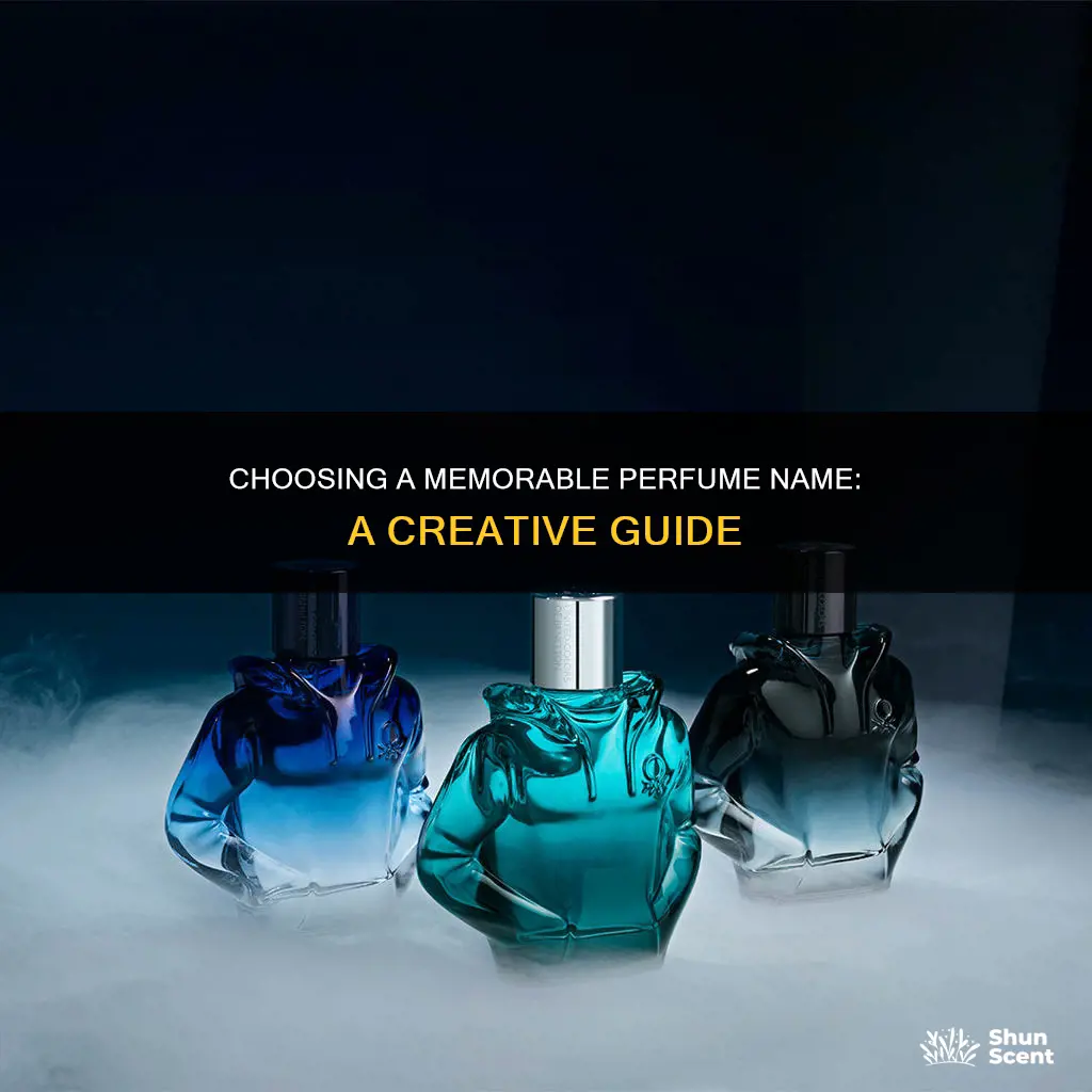 how to choose a perfume name