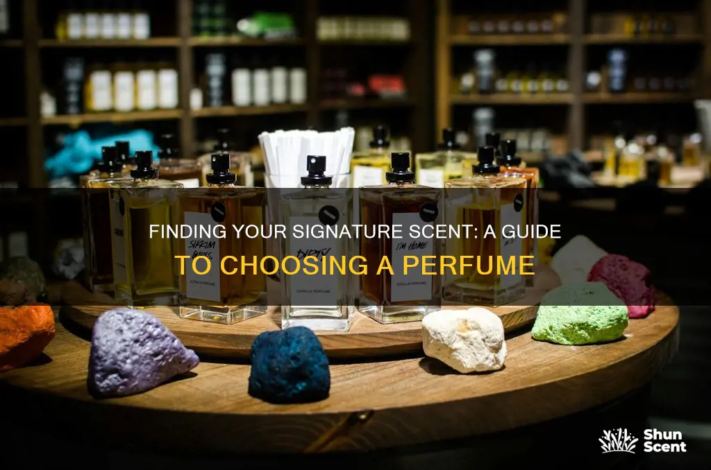 how to choose a signature perfume