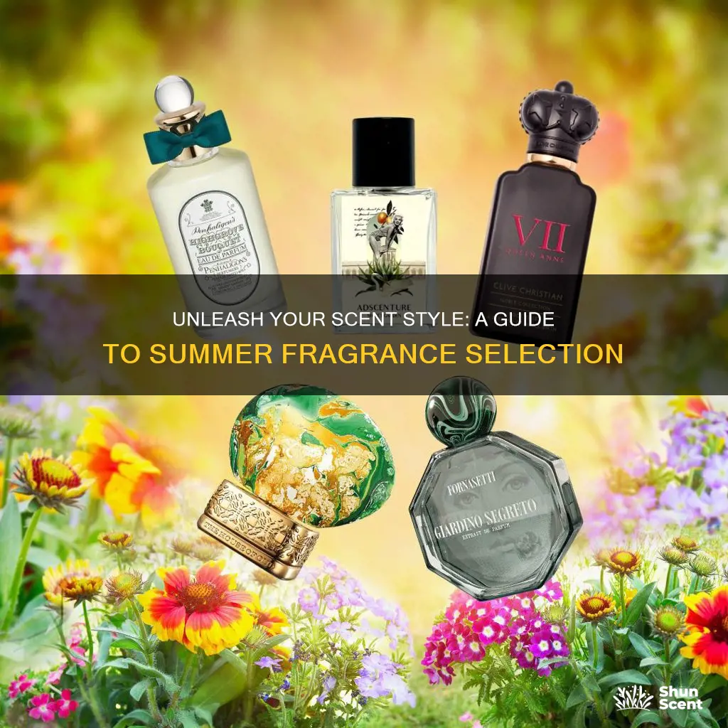 how to choose a summer fragrance