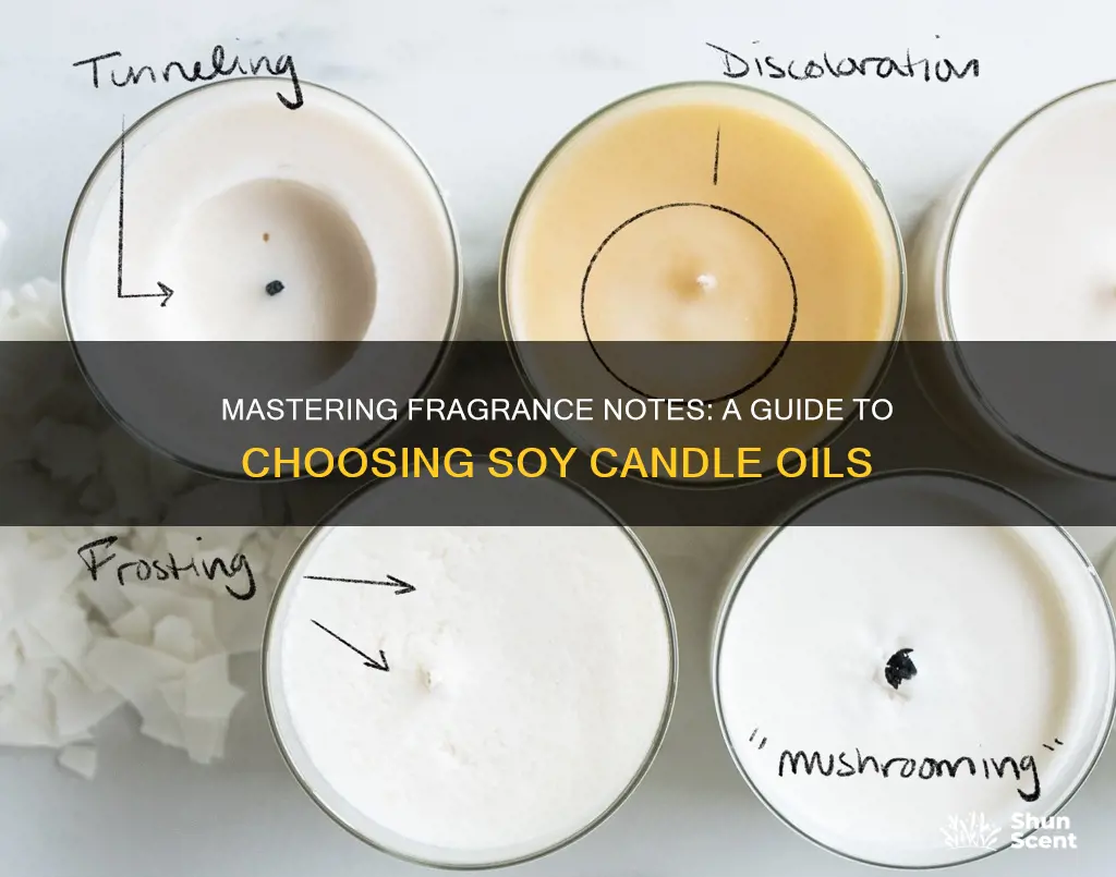 how to choose fragrance oil for soy candles