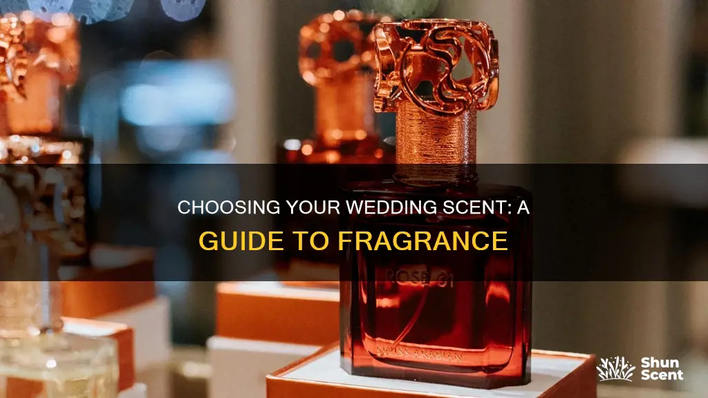 how to choose wedding day fragrance