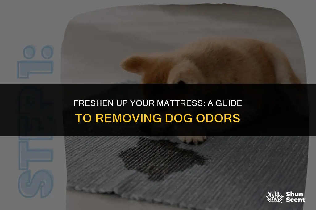 how to clean a mattress dog smell
