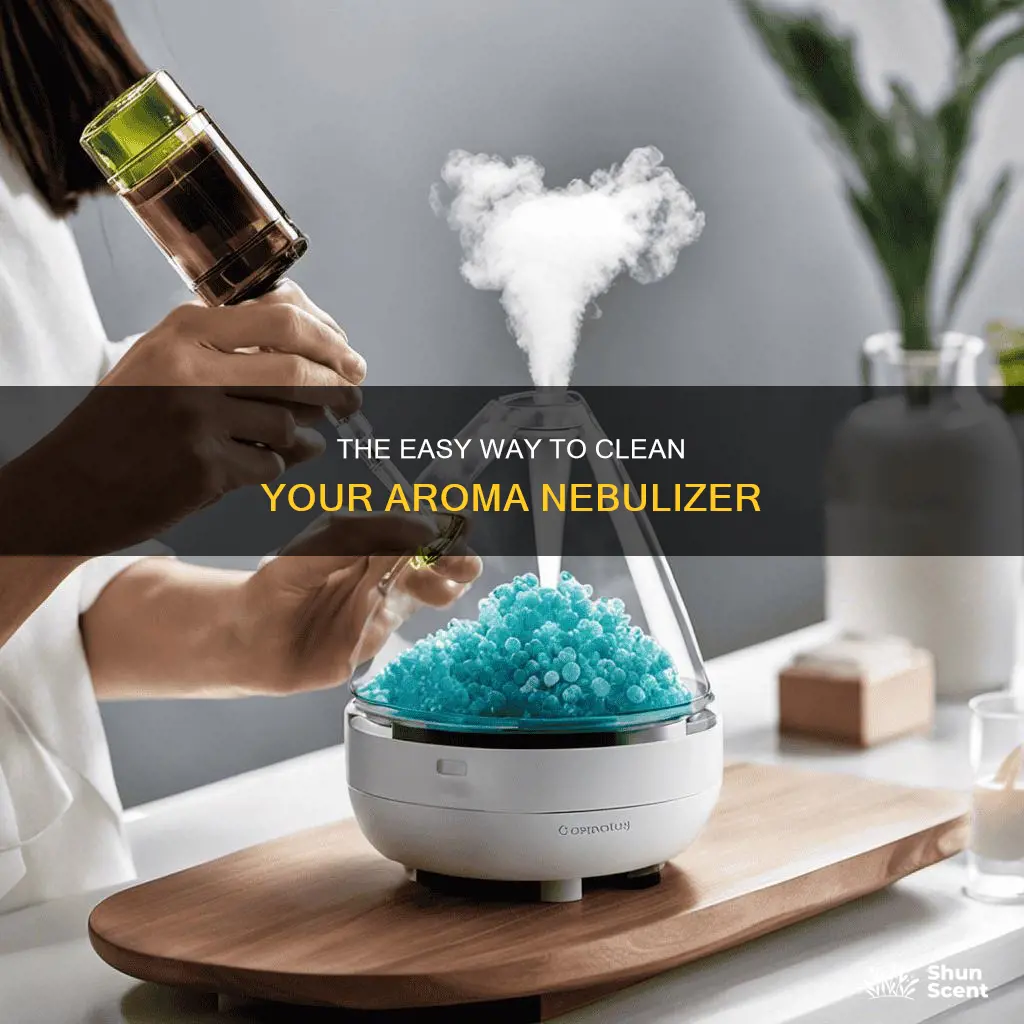 how to clean aroma nebulizer