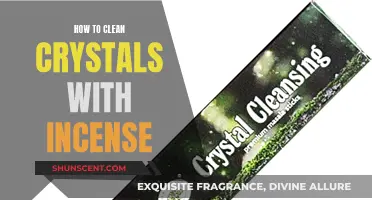 Cleansing Crystals with Incense: A Guide
