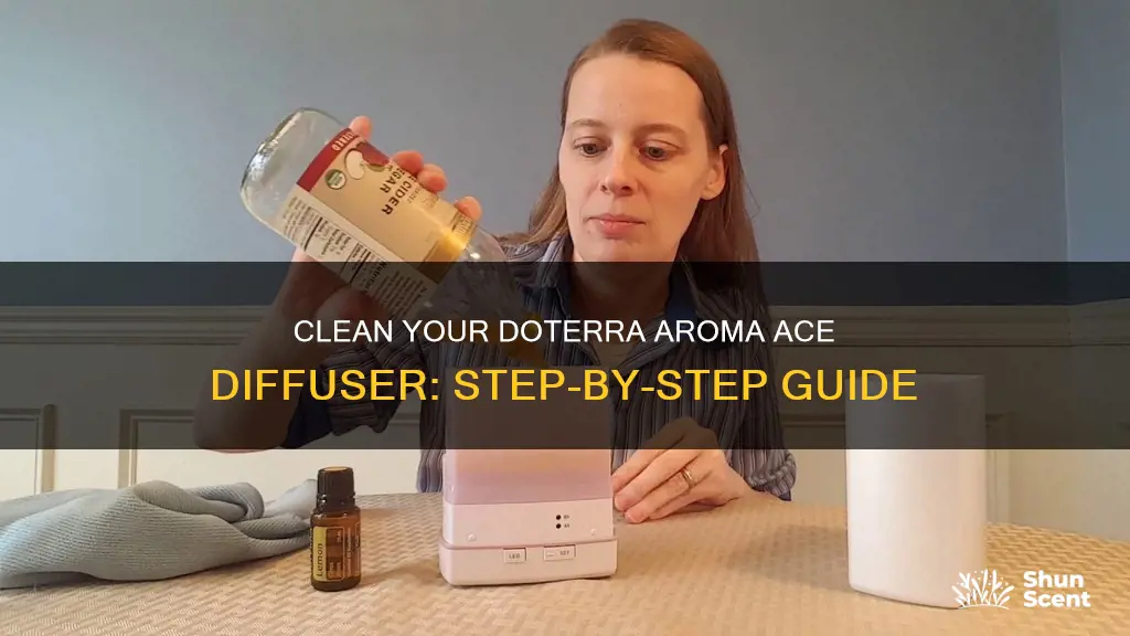 how to clean doterra aroma ace diffuser