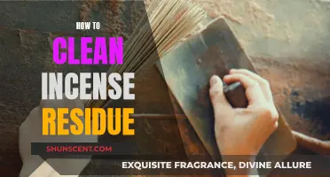 Cleaning Incense Residue: A Step-by-Step Guide