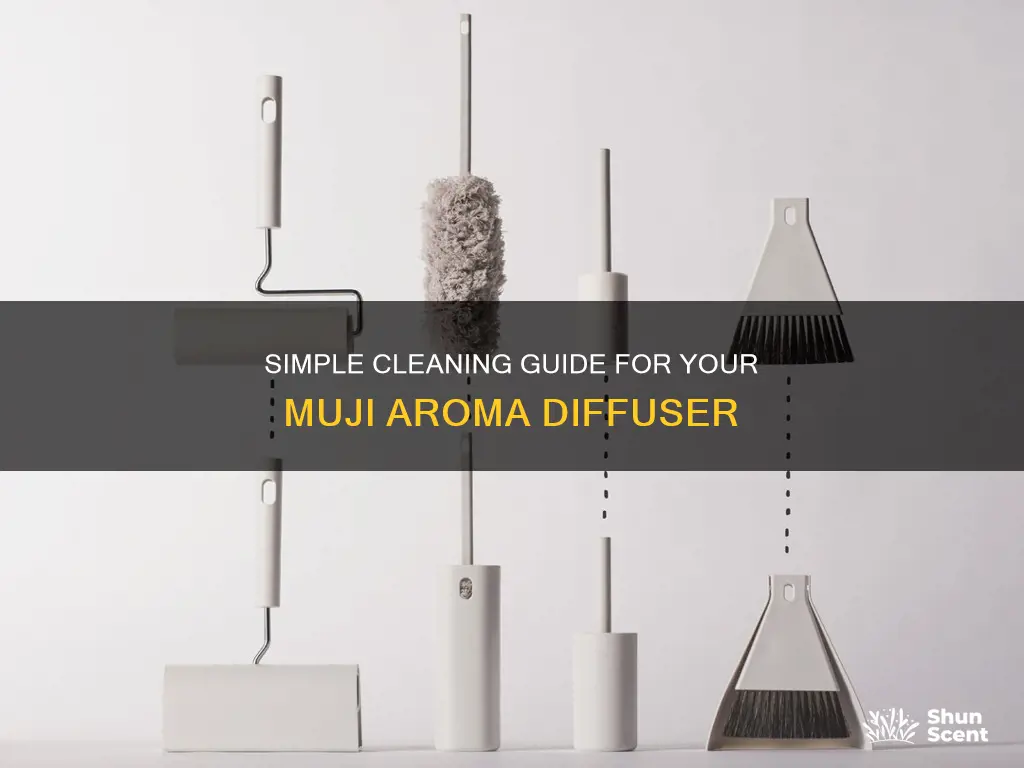 how to clean muji aroma diffuser