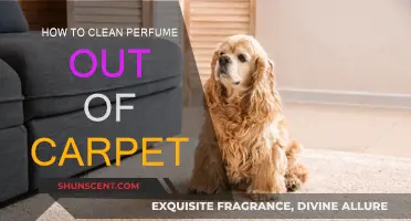 Get Rid of Perfume Stains from Your Carpet