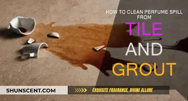 Cleaning Perfume Spills: Tiles and Grout