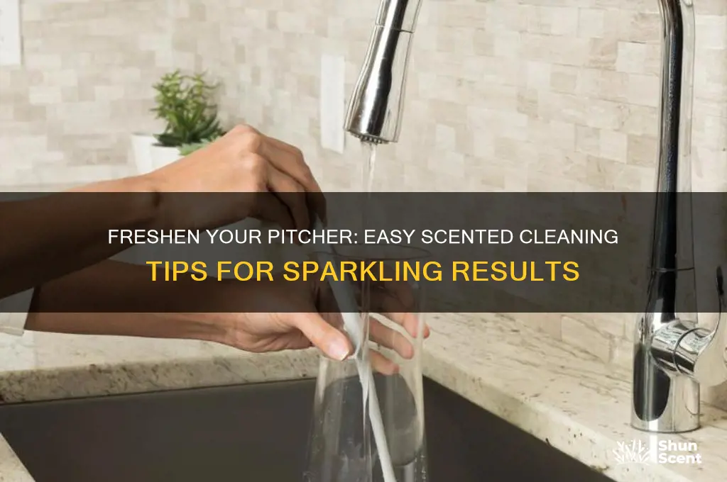how to clean pitcher with scent