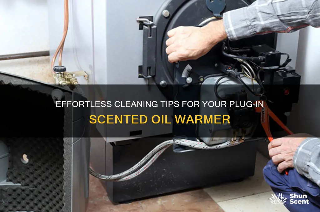 how to clean plug in scented oil warmer