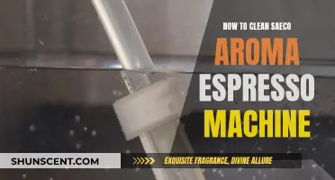 Cleaning Your Saeco Aroma Espresso Machine: Step-by-Step Guide