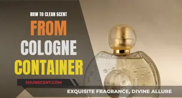 Ways to Clean Scent from Cologne Containers