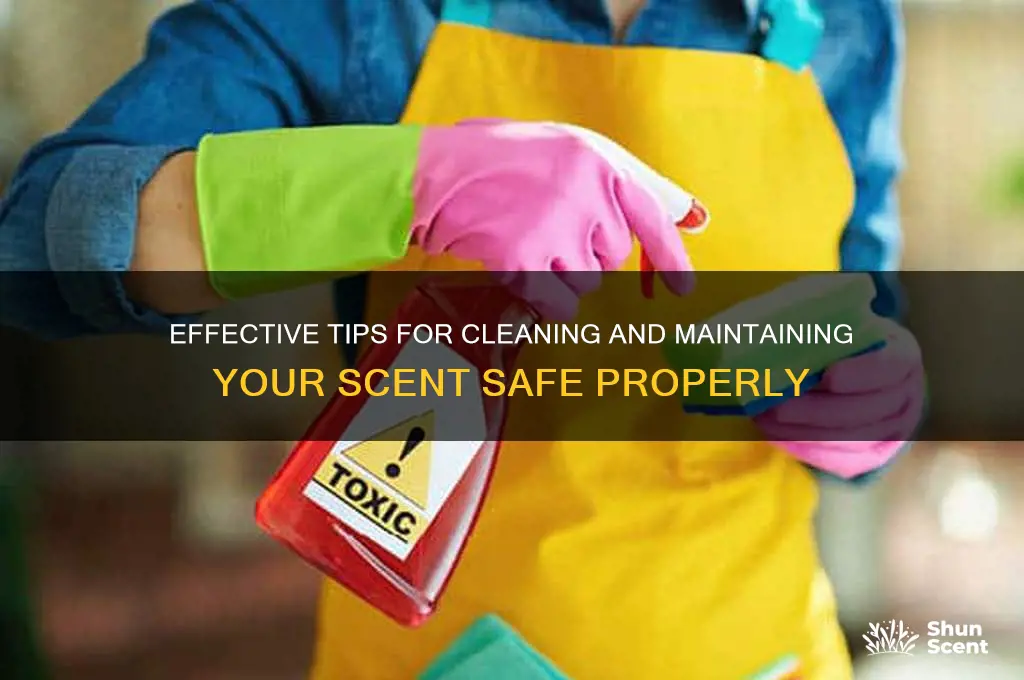 how to clean scent safe