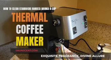 Barista Aroma 8-Cup Coffee Maker: Cleaning Guide