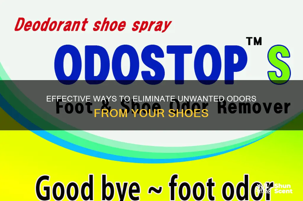 how to clean the scent out of shoes