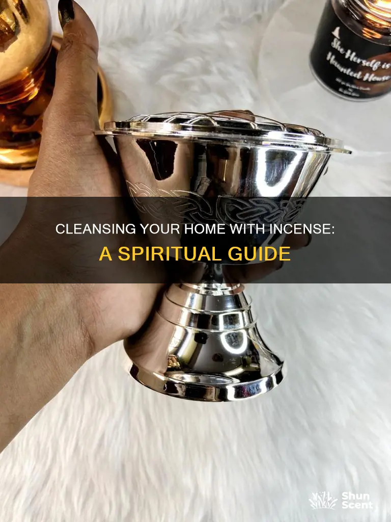 how to cleanse a house with incense