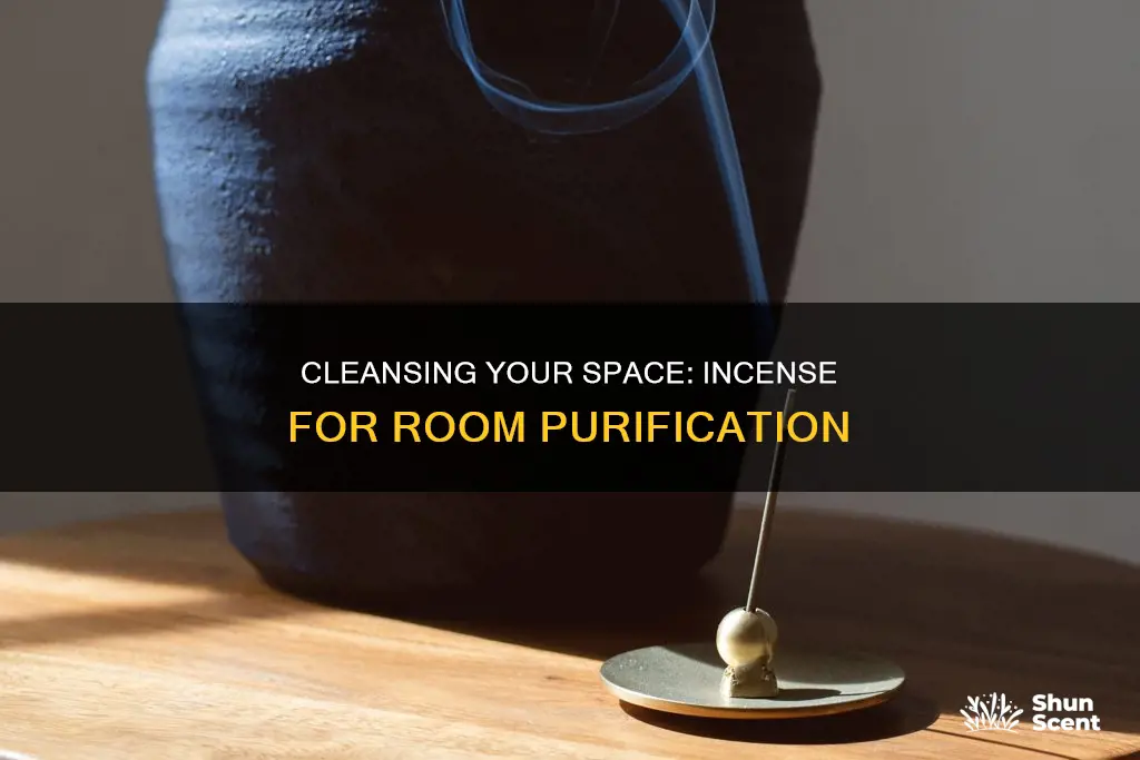 how to cleanse a room with incense