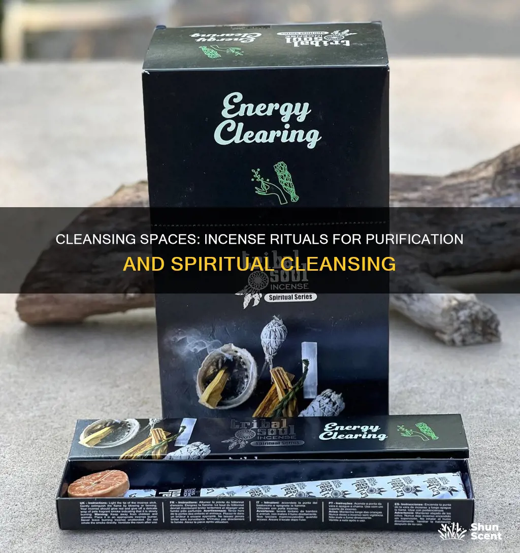 how to cleanse a space with incense