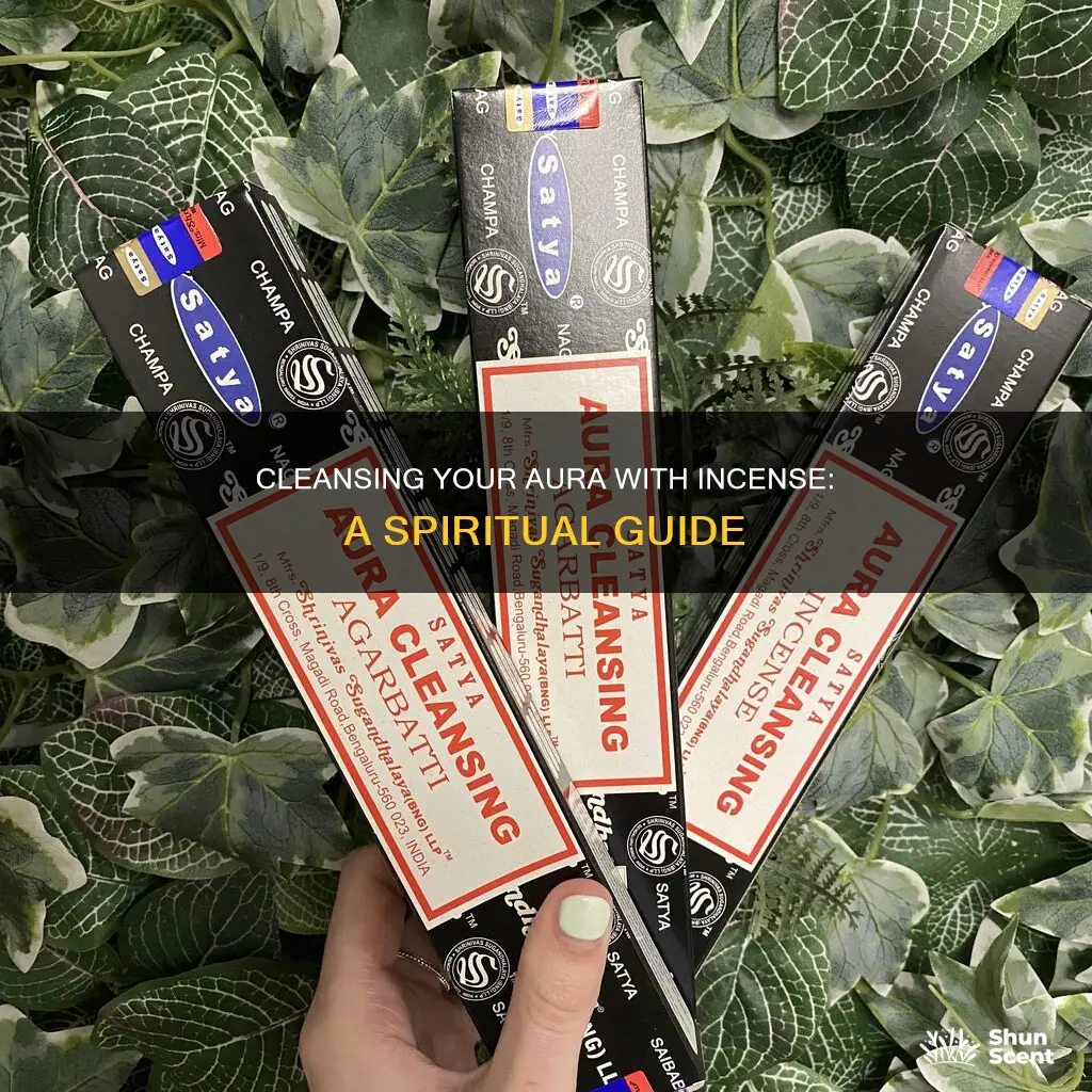 how to cleanse aura with incense