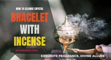 Cleansing Crystal Bracelets: Using Incense for Purification
