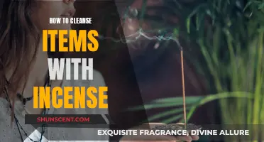 Cleansing with Incense: Purifying Items and Spaces