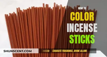 Dyeing Incense Sticks: A Creative Guide to Color