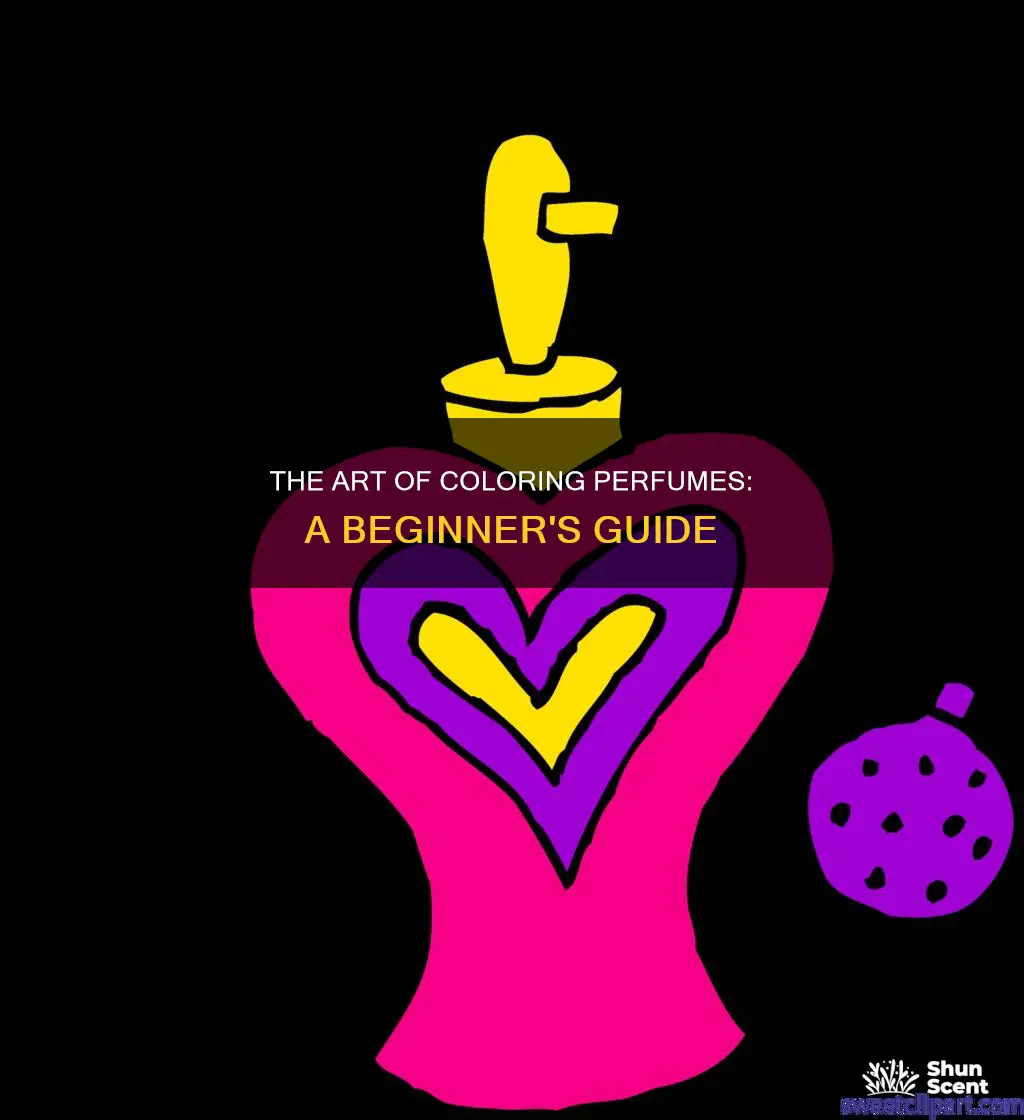 how to color perfume