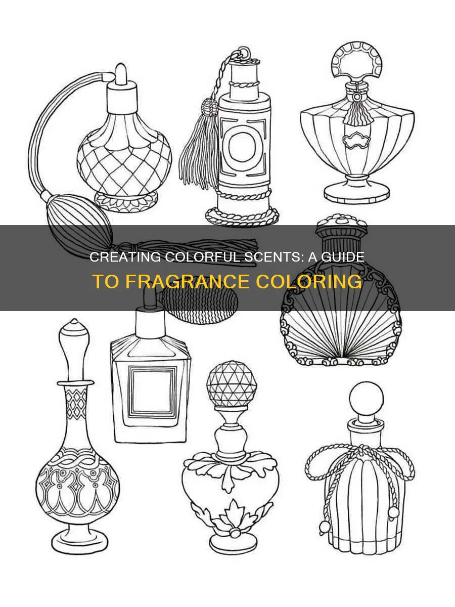 how to color your perfume