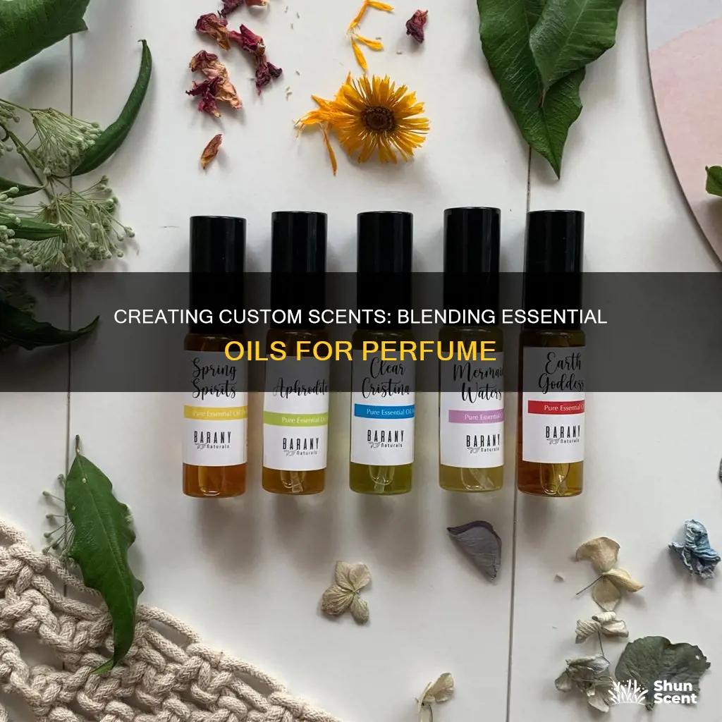how to combine essential oils for perfume