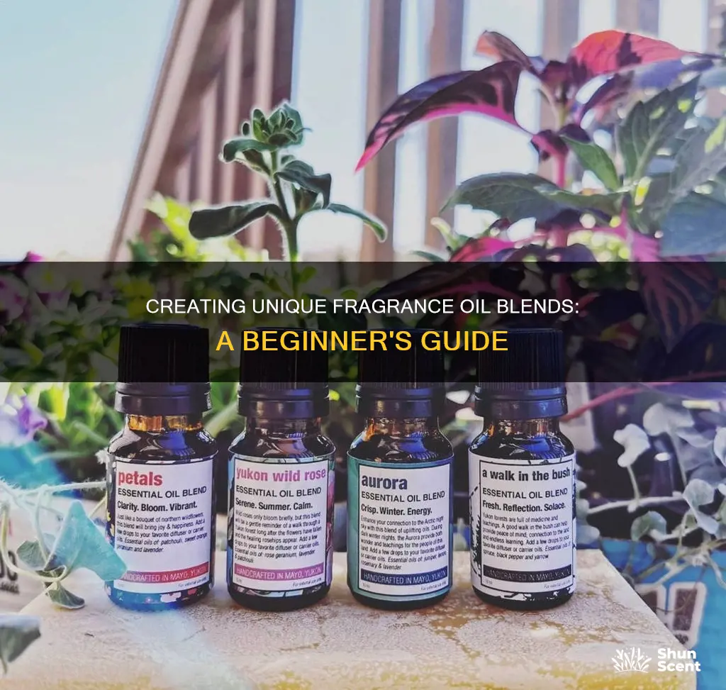 how to combine fragrance oils