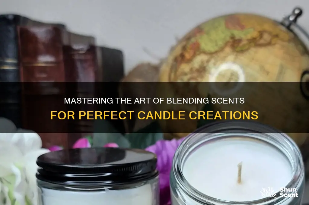 how to combine scents for candles