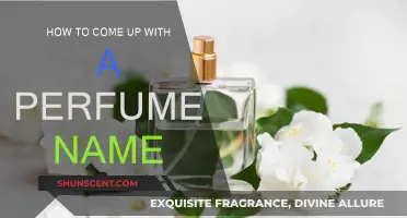 The Art of Naming: Crafting a Perfume Moniker