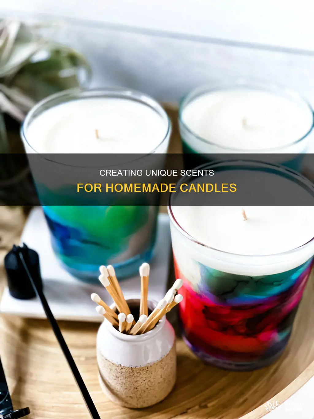 how to come up with fragrance for homemade candles