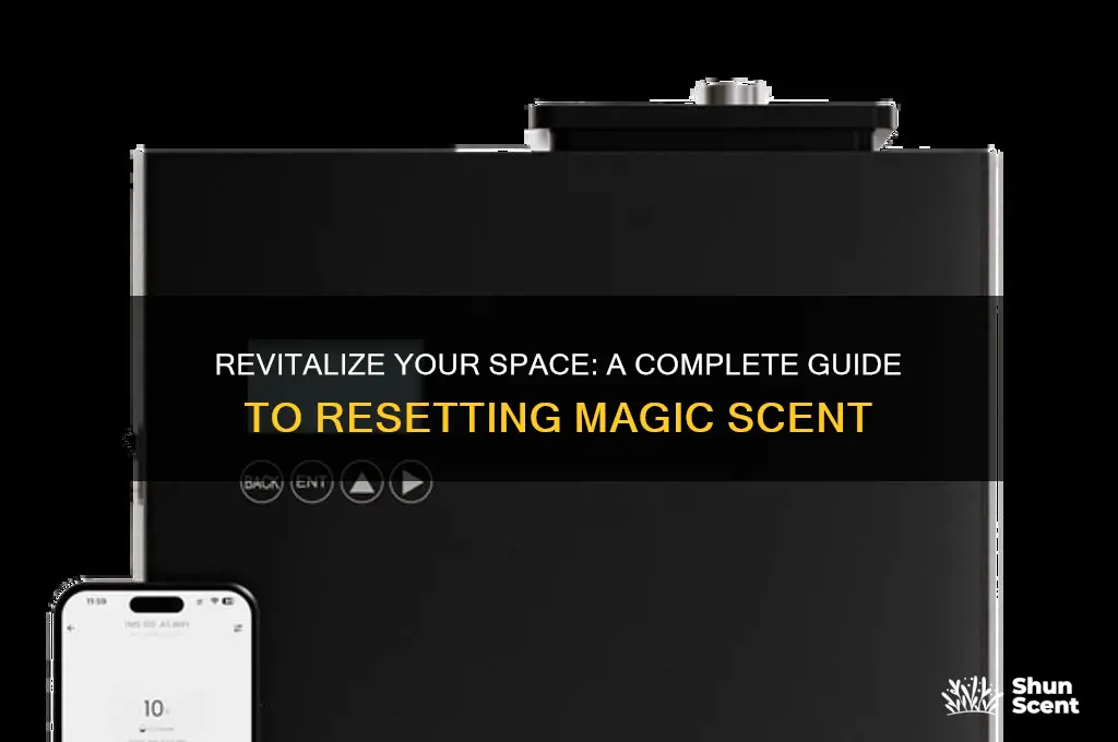 how to completely reset the magic scent