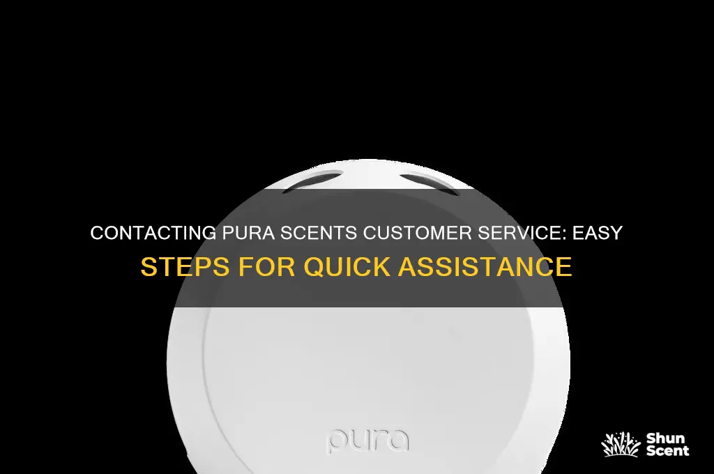 how to contact pura scents customer service