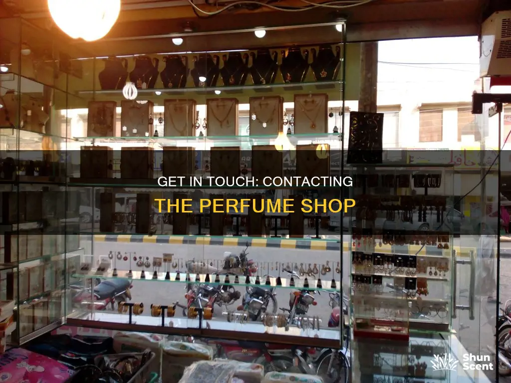 how to contact the perfume shop