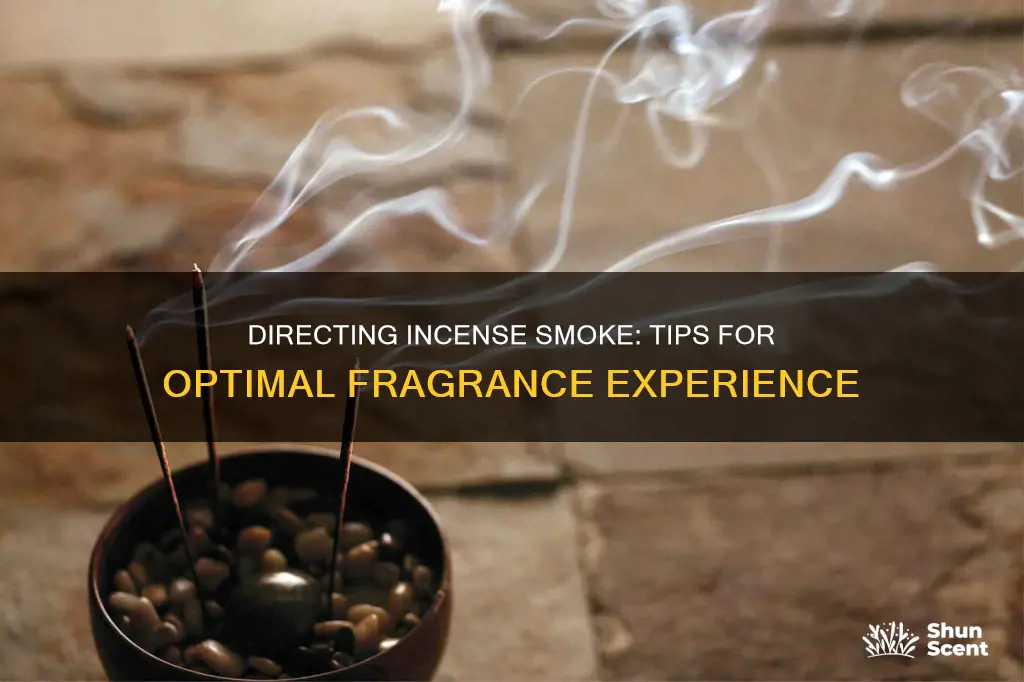 how to control incense smoke