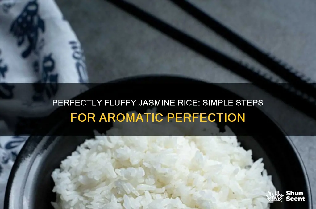 how to cook jasmine white scented rice