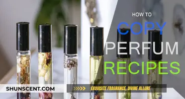 Copying Perfume Recipes: A Step-by-Step Guide