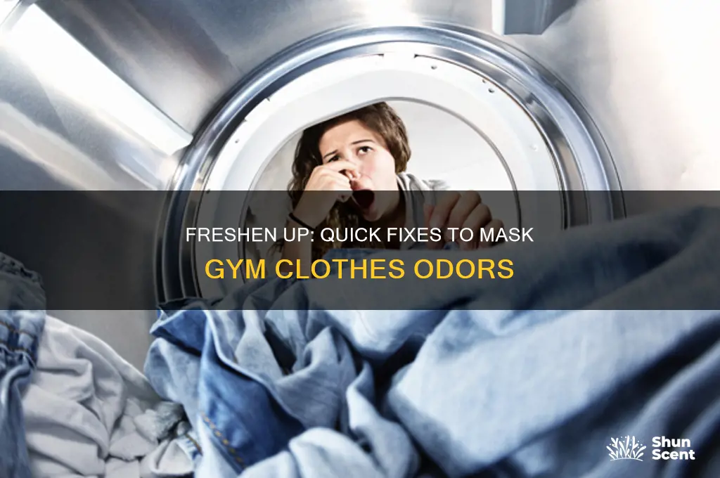 how to cover bad scent on gym clothes