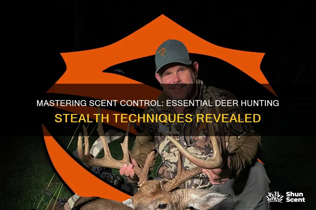 how to cover scent deer hunting