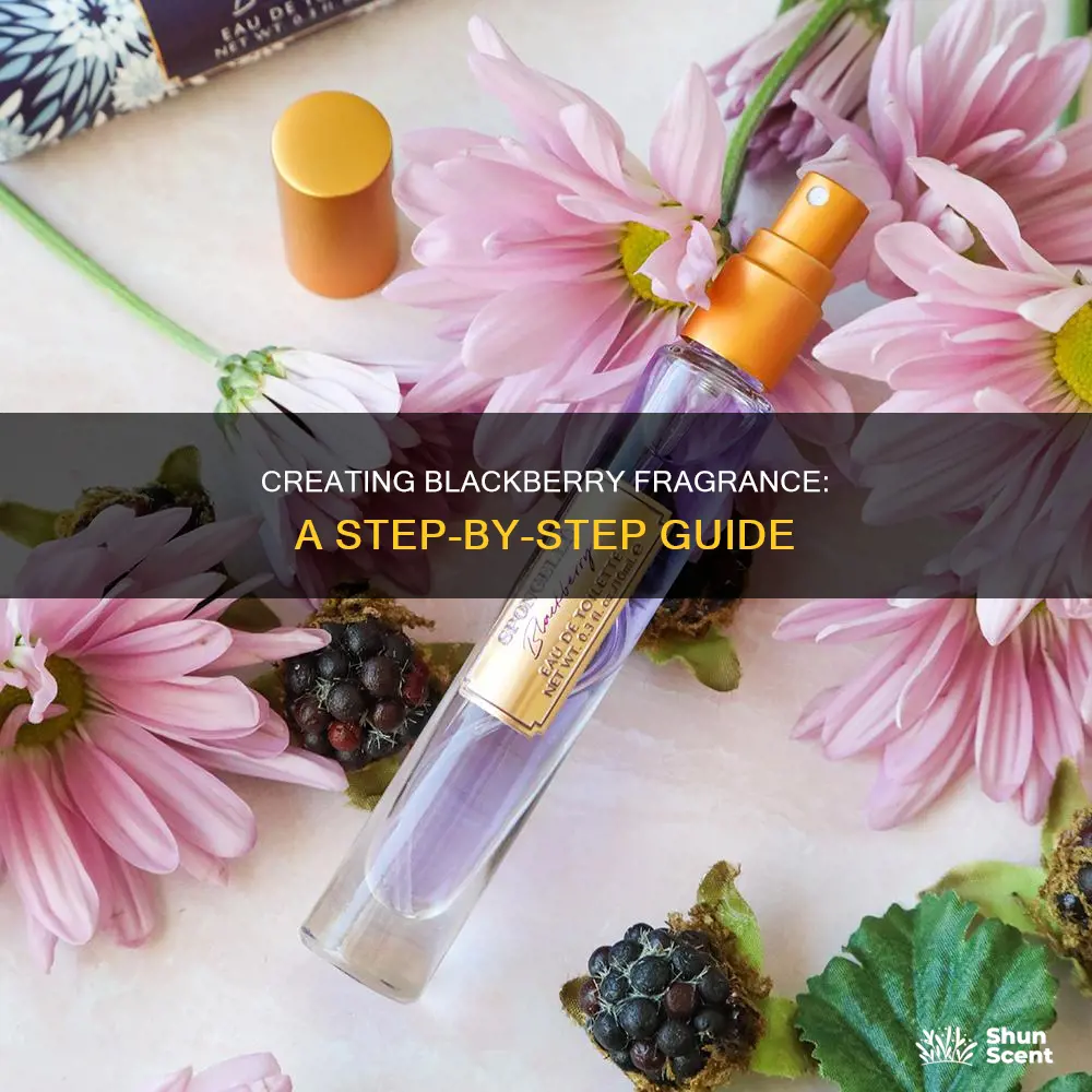how to create a blackberry fragrance